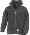 RS36B R36J/Y Result Kids/Youths Polartherm™ Fleece Jacket Oxford Grey colour image